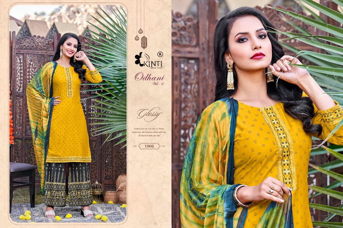 Kinti Odhani Vol 2 Wholesale Readymade Plazzo Suits Catalog